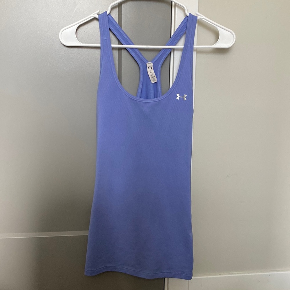 Under Armour XS Lavender Heat Gear Tank